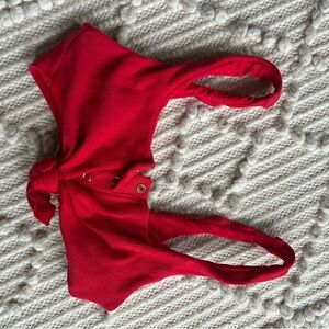 Red Bikini Top Beach Bunny